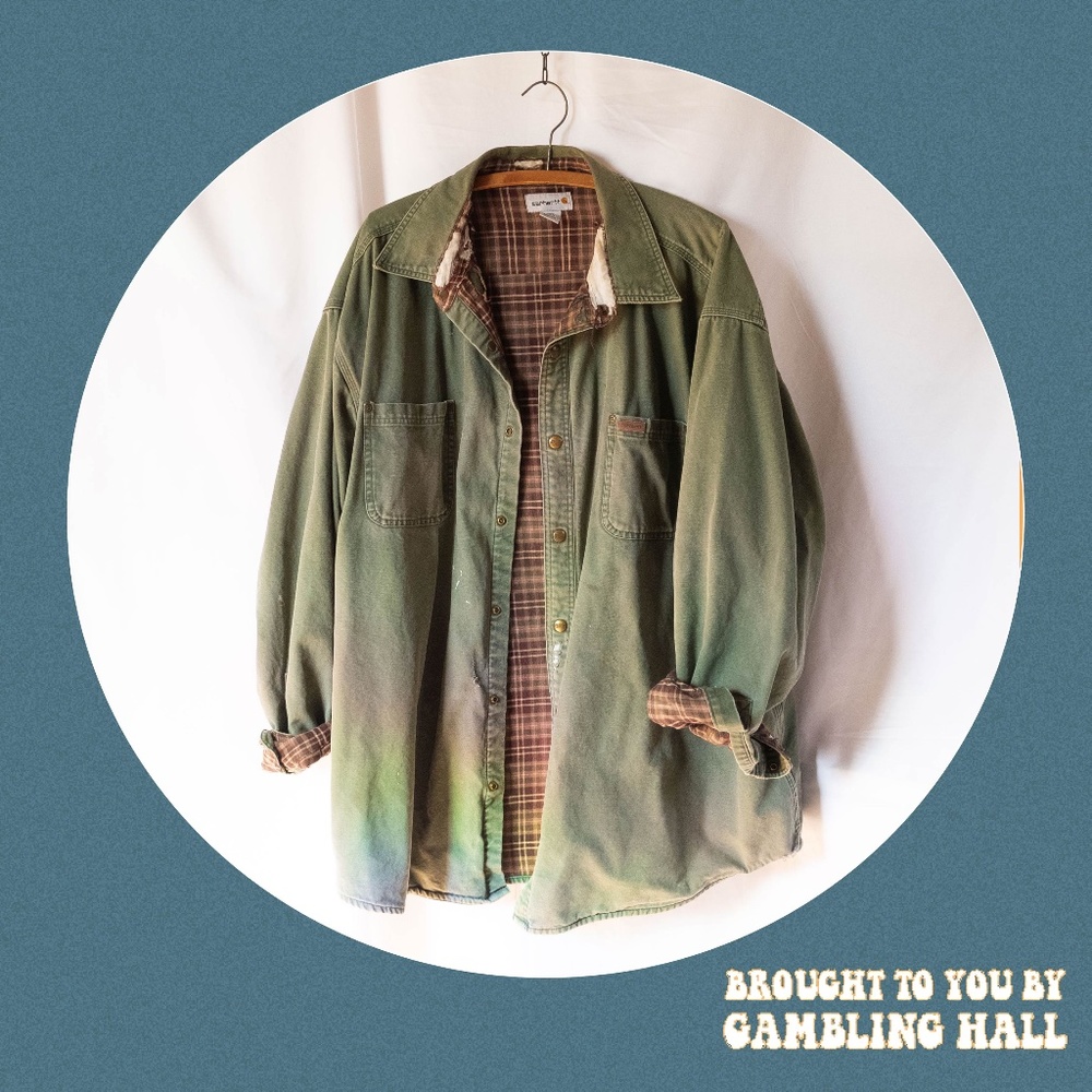 Carhartt men’s S96 mos green jacket